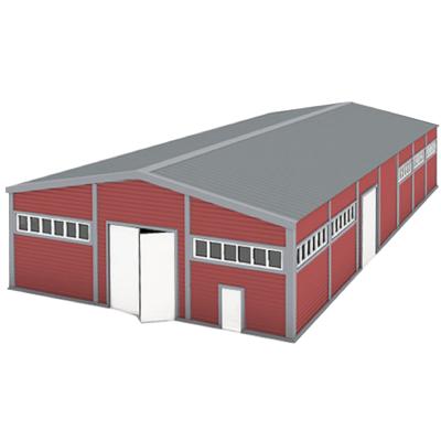 China Steel Workshop Easily Assembled Prefab Steel Structure Factory Workshop Building for sale