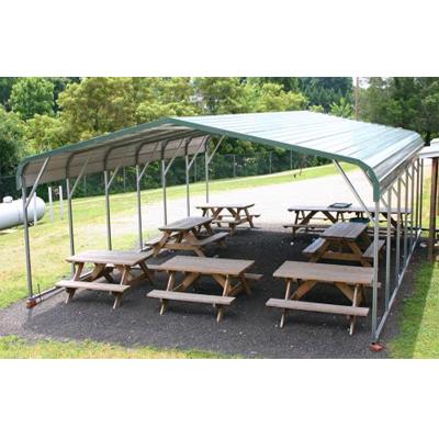 China Easy Assemble 6m x 6m x 3.5m Cantilever Parking Lot /Pergola Base Boat Storage Shelter for sale