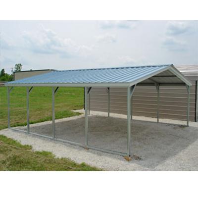 China Easy Assemble Steel Frame Regular Outdoor Carport Garage Shed Shelter House Kit for sale