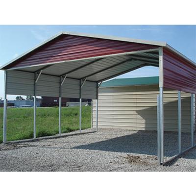 China Easy Assemble Hot Prefab Durable Ready Made Portable Sanhe Metal Frame Garage Sale Park Cantilever Parking Lots for sale