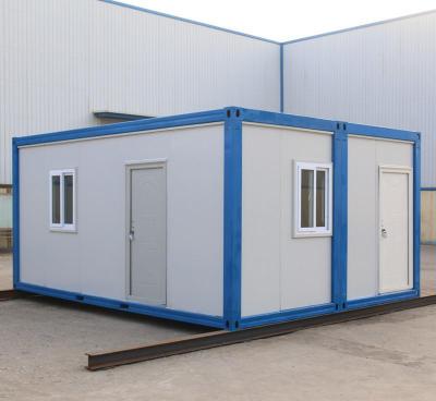 China Industrial Affordable Prefab House Light Steel Prefab Container House 20FT for sale