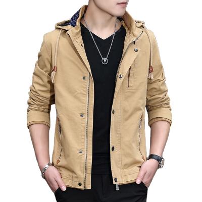 China Autumn raincoat men fashion hooded snow waterproof wind over the waist coat jackets and coats 2021 for sale