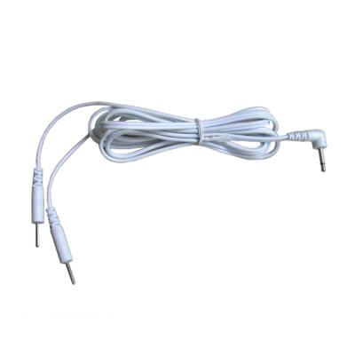 China Body Replacement Jack DC Head 2.35mm Electrode Lead Wires Connector Cables Connect Physiotherapy Machine for sale