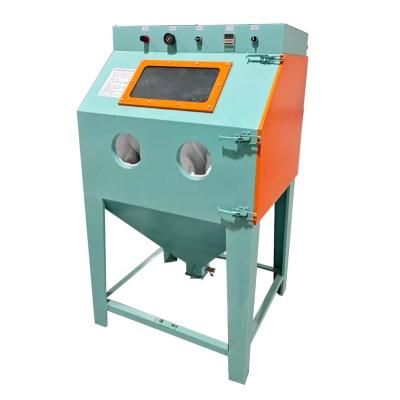 China Industry Machinery Box Shaped Sandblasting Machine, Abrasion Blasting Equipment, Sandblaster for sale