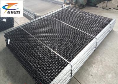 China High Carbon Steel Wire Mining Screen Mesh Heavy Impact Resistance With Hook for sale