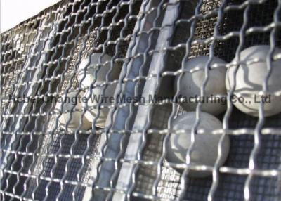 China Galvanized Square Wire Netting , Stainless Steel Wire Netting For Chemical Industry for sale