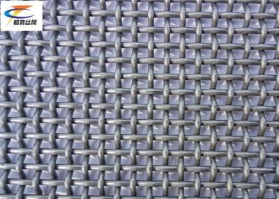 Chine Diamètre de fil 2mm 4 x tissu de fil serti par replis par 4mm, maille lourde en acier à haut carbone d'écran de mesure à vendre