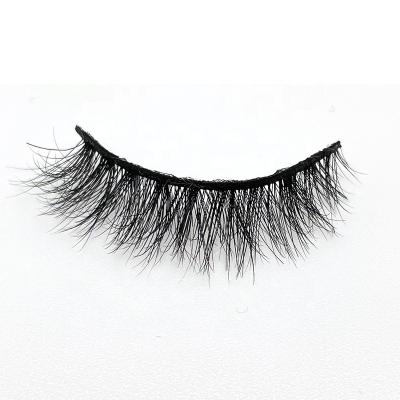 China OEM service private label packing box natural cruelty free individual false eyelash fluffy fur lashes 3d mink eyelashes for sale