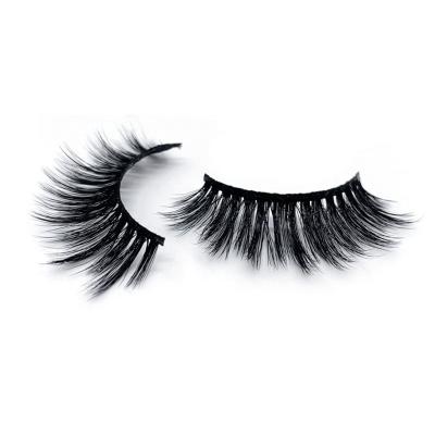 China 100% natural custom cruelty hair made faux mink eyelash 3d faux mink 100 pairs 10mm 15mm 18mm faux 5d eye lashes for sale