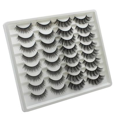 China False 5d 3d Mink Eye Extention Lashes Eyelashes Private Label Extension Glue Vendor Packaging Box Real Fake Custom Thick for sale