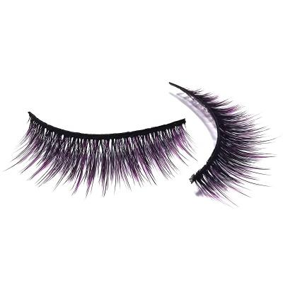 China Long New Arrival OEM Natural Real Mink Eyelashes Natural Look Dramatic 3D 9D Mink Colors Lash Long Colored Lashes for sale