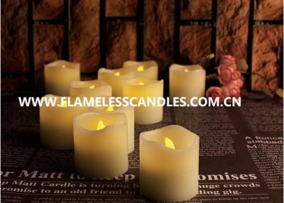 China Moving Flame Flickering Flameless LED Votive Candles for Home Decor / Wedding Gift for sale