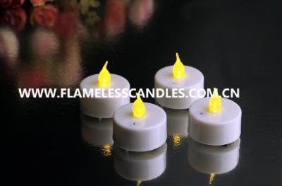 China Battery-powered Flameless LED Tealights Candles with Blow Function for Wedding Gift for sale