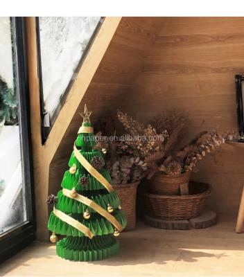 China Europe Size 75cm Customized Recycle High Quality Christmas Tree Wrapping Paper Christmas With Led Light for sale