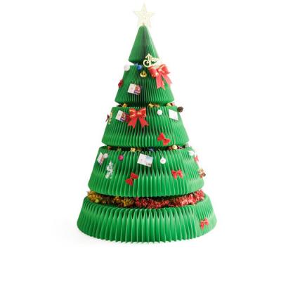 China Europe Size 50cm New Product X'mas Paper Tree For Christmas Holiday Decoration for sale