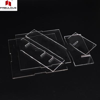 China Custom Mirror Finish Size Clear Extruded Make Up Organizer Acrylic Storage Acrylic for sale