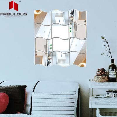 China Acrylic Waterproof Moisture-Proof/Rust Resistance Modern Home Mirror Wall Stickers Mirror Window Window Wall Decoration Home Sticker for sale