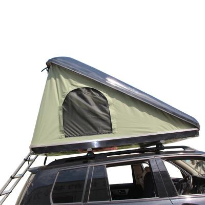 China Camouflage play triangle style tent top water proof / campervan z open roof field for camping and traveling for sale