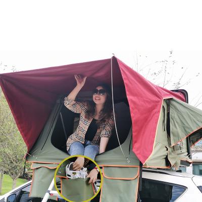 China Camouflage Play Pickup/Field Mini Small/Take Acome Car Roof Hard Top Folding Tent Shell Camping Garage For 4people for sale