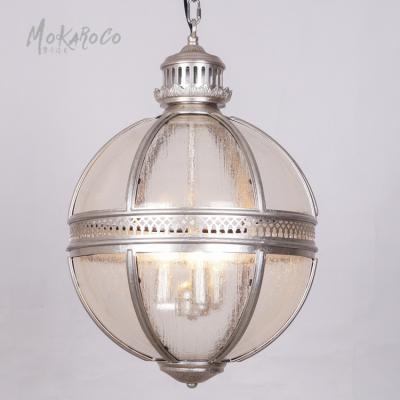 China Silver Aluminum Industrial Pendant Patterned Chandelier at Victoria Hotel Pendant for sale