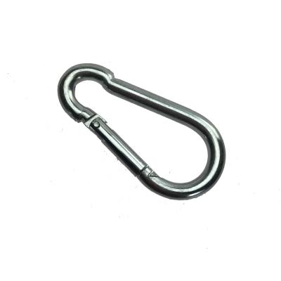 China Heavy Industry Carbon Steel Galvanized Snap Carabiner Spring Hook for sale