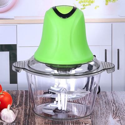 China Car New Designed 2L Plastic Shell Electric Meat Grinder Mincer with High Efficiency for sale