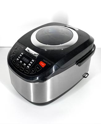 China Hotel Smart Home Appliances Multifunctional Popular Design 5L Digital Commercial Nonstick Nonstick Indoor Electric Rice Cooker for sale