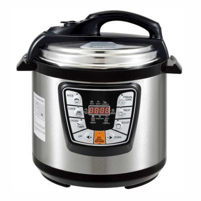 China Sustainable 6L 6 Quart Multi Function Pot Stainless Steel 8 In 1 Pressure Cooker for sale