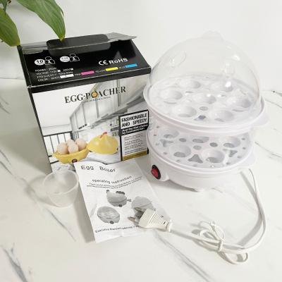 China Viable 14 Egg Fast Capacity Electric Egg Cooker for Hard Poached Scrambled Eggs for sale