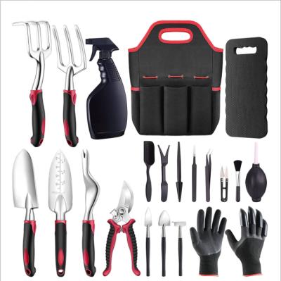 China Eco-friendly Garden Tool Kit 21 Piece Aluminum Alloy Steel Hand Tool Starter Kit with Bag Garden, Outdoor Tool for sale