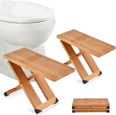 China Adjustable (Height) Toilet Aid Steps Folding Bathroom Toilet Stools for Kids and Adults - Non-Slip Squat Stools for sale