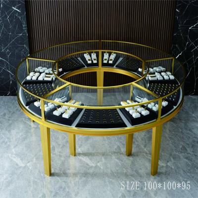 China Modern High-End Luxury Jewelry Display Booth Jewelery Display Booth Perfume Counter Furniture Jewelery Display for sale