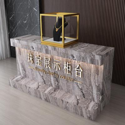 China Customized Modern High End Luxury Jewelry Display Cabinet New Design Jewelry Showcase Manufacturer for sale