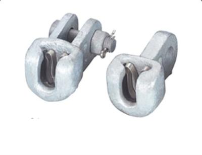 China Accessories Overhead Line Steel Forged W Type Socket Clevis Link Fitting Electric Power Fittings for sale