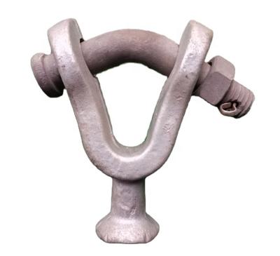 China Ball Clevis Y-clevis Eye Power Fittings Y Galvanized Steel Overhead Type Ductile Iron for sale