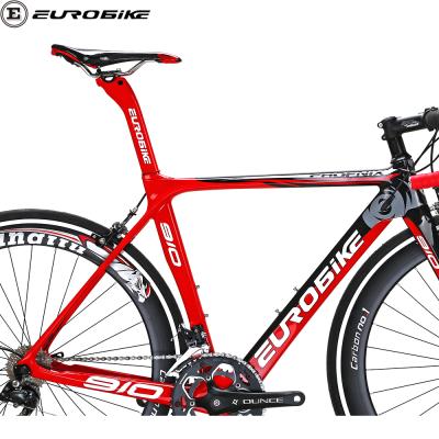 China Professional Eurobike Carbon Fiber Road Bike CB910 Bike Shi Mano Racing Groupset Set Stock 16 18 20speed Ready To Board Carbon Frame for sale