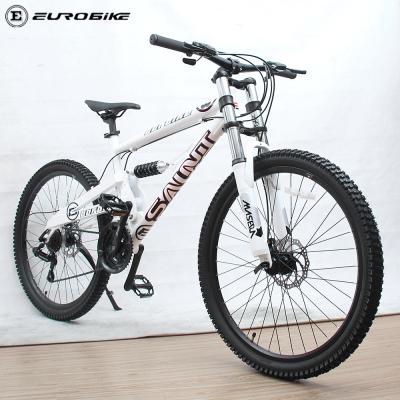 China Full Suspension Aluminum Alloy Mountain Bike High Quality Professional Slant Shock Full Frame Soft Tail Bicycle RTS for sale