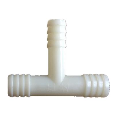 China Three 10mm Plastic PVC Tee Fitting Accessories For Connecting Rubber Hose for sale