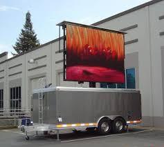 China MUENLED-T5 LED Trailer Double Sides LED Screen/outdoor led billboard for sale