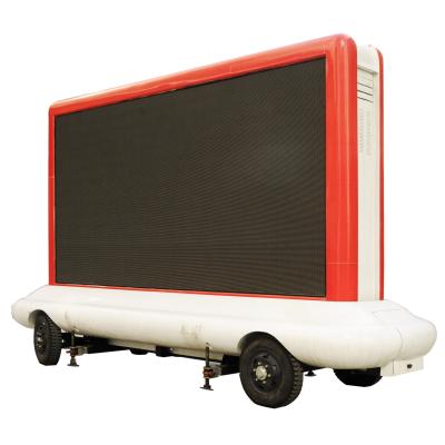 China MUENLED-T12 LED Advertising Trailer/outdoor led billboard for sale