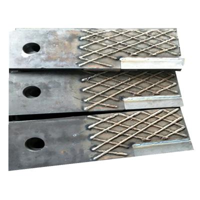 China Impact Resistence 150J/Cm2 High Chromium Cane Knife Edges For Mining for sale