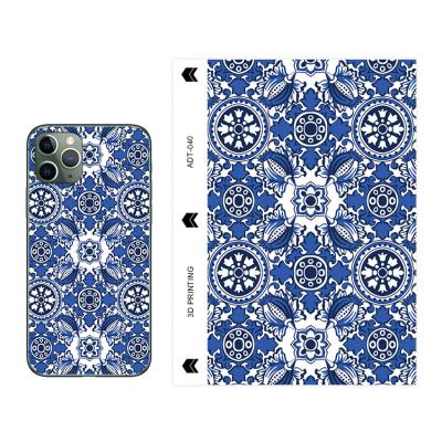 China Applicable to any Factory Customizable 120*180mm back protective film of mobile phone skin 3D sticker back relief pattern for mobile phone for sale