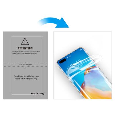 China Self-Healing Screen Protector Clear Hydrogel Film Mobile Phone TPU Universal Self-Healing HD Protective Film Anti Fingerprint Sheets for sale