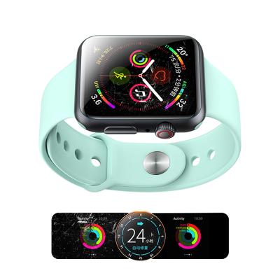 China Cheap JJT Full Cover Hot Selling Watch Screen Protector 3D Curved Full Cover TPU Film Watch Hydrogel Screen Protector For Apple Watch 7 for sale