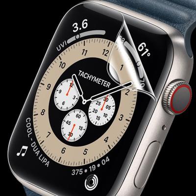 China JJT Full Coverage Factory Direct Sales TPU Watch Screen Protector HD Hydrogel Watch Ultra-thin Film For Apple Watch Series 7 for sale