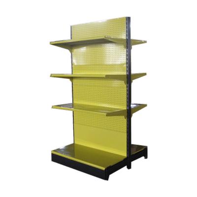 China Single Sided High Quality Supermarket Shelves Mental Gondola Display Rack Wholesale for sale