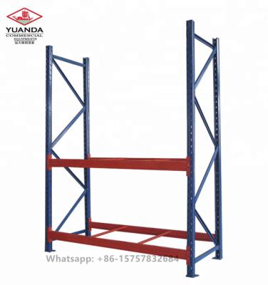 China High quality industrial supermarket store showroom.etc warehouse storage push back pallet rack storage rack for sale