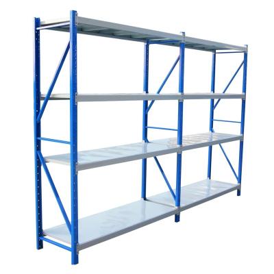 China Wholesale 200kg Metal Warehouse Light Duty Mental Rack Storage Shelves for sale