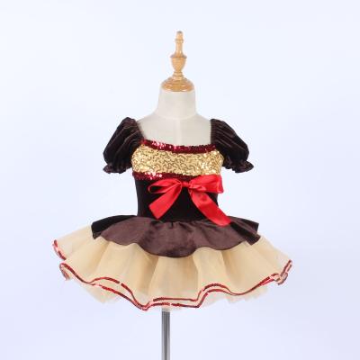 China Girls Teady Bear Tutu Dress Christmas Ballet Dance Costume Animal Role Playing Dresses Halloween Stage Performance Dance Wear for sale