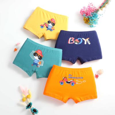 China Breathable Cotton Boy Underwear Kids Panties Boy Boxer Kid Panties Print Briefs for sale